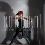 07-01-2004 Kim Lian van der Mey at studio in Amsterdam, by order of Televizier Magazine. January 07, 2004.

[keywords]Posed, Full Length, Dancing[/keywords]